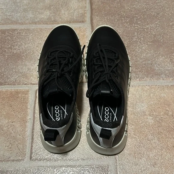 ECCO Gruuv Retro Leather Sneakers - Picture 3 of 10